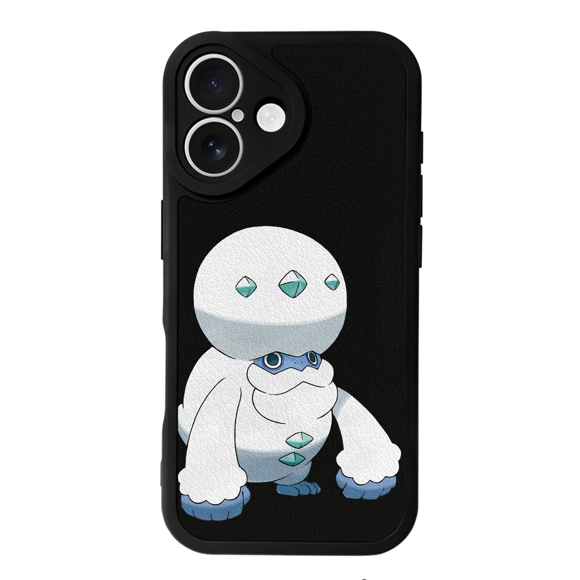 （画像用） ポケットモンスター Pokémon 【iPhone 16シリーズ対応】シリコンスマホケース（レザー調） 材質：シリコン